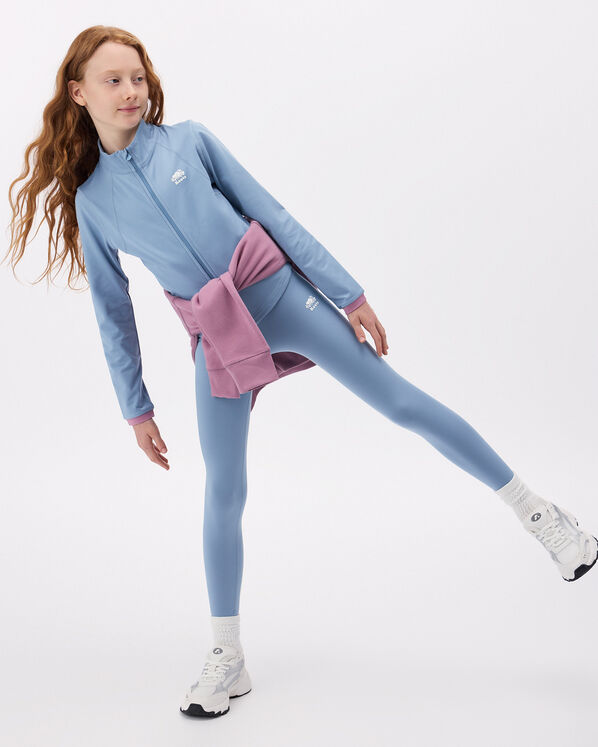 Blouson d&rsquo;athl&eacute;tisme sport ajust&eacute; pour filles